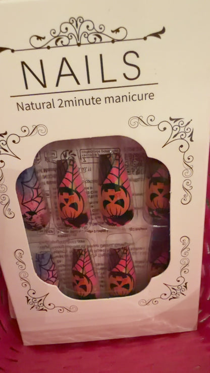 🌙 MIDNIGHT GLAMOUR COLLECTION 🌙

🎃 Halloween Limited Edition Press-On Nails